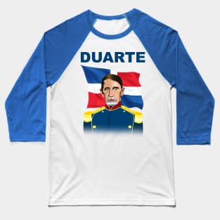 Duarte T-shirt with text Baseball T-Shirt